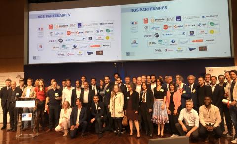 Les entreprises lauréates et membres du jury Graine de boss 2018
